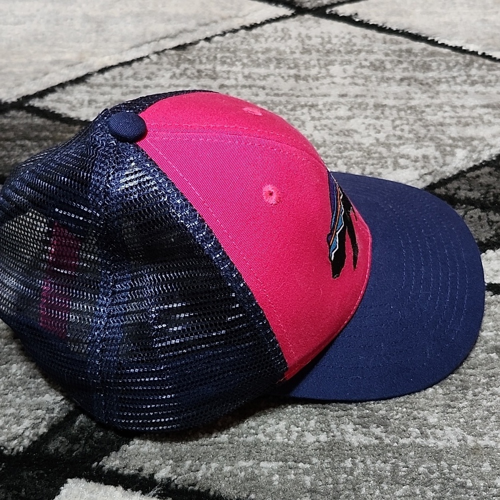 PATAGONIA EMBROIDERED FITZ ROY BEAR LAYBACK MESH SNAP-BACK TRUCKER CAP HAT - Picture 7 of 14